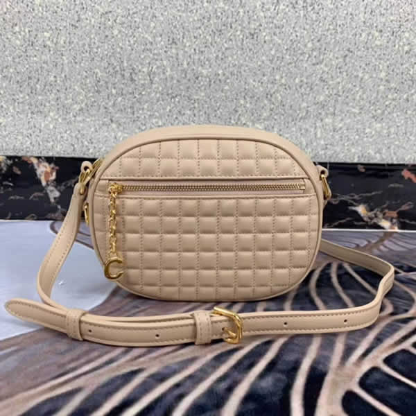 2019 Celine Latest Beige Camera Bag Messenger Bag 1:1 Quality